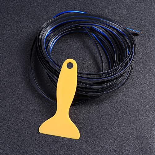 BESPORTBLE, 1 rolo de acabamento interno para moldagem de carro, 5 m, galvanização, colorido, filme