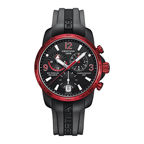 C001.639.97.057.02 - Certina DS Podium Aluminium Chronograph GMT 100m Water Resistant Watch