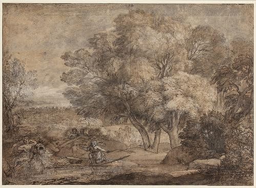 Toile Narcisse et Echo Claude Lorrain pour une ambiance zen