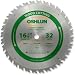 Oshlun SBW-164032 16-5/16-Inch 32 Tooth ATB Beam Saw Blade with 1-Inch Arbor