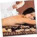 FOMIYES 5pcs Glass Cupping Therapy Suction Cups for Massage and Cupping Treatment Home Use Glass and Relaxation