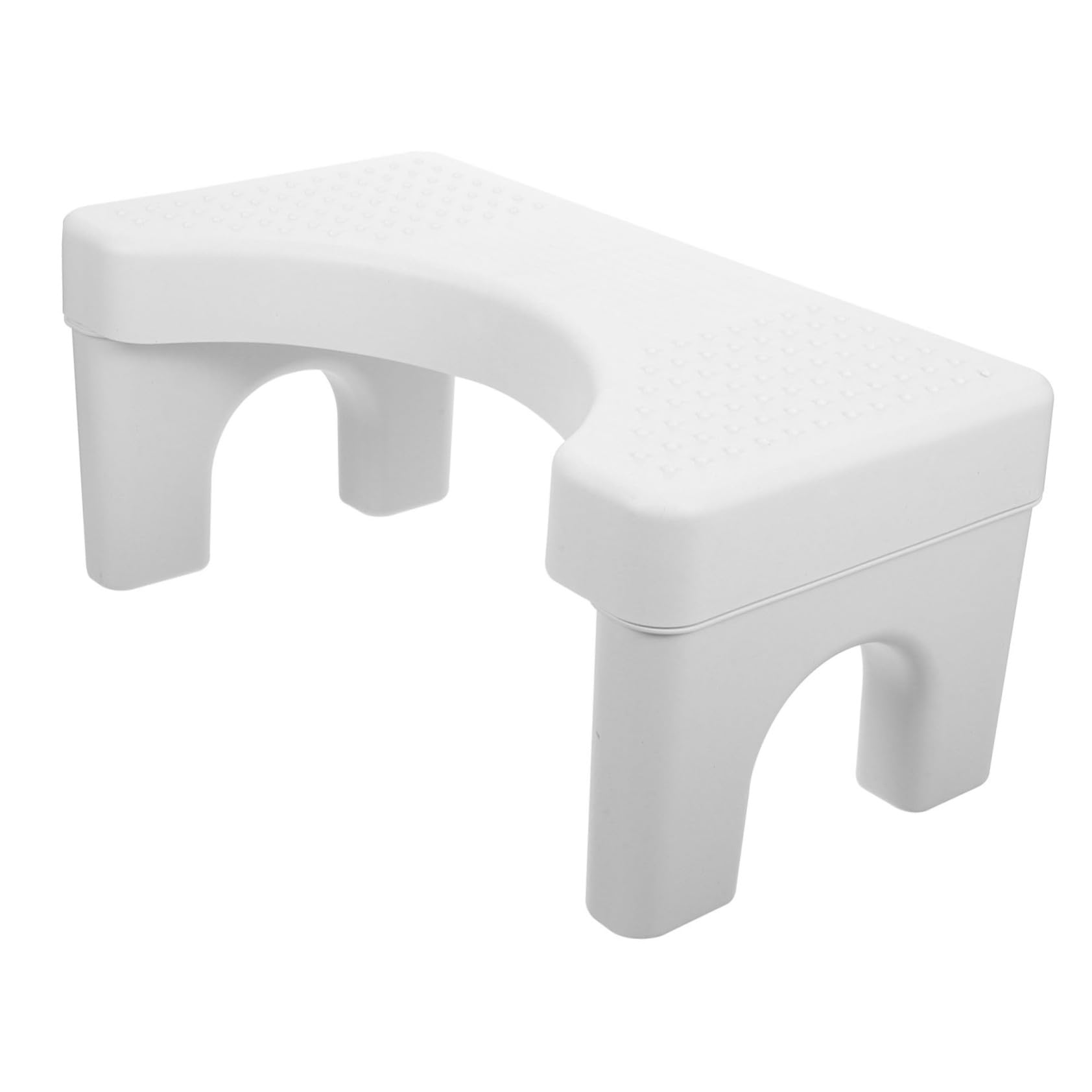 HOODANCOS Comfortable Squatting Foot Stool for Bathroom Non Slip Material Step Stool for Adults Poop Stool with Slip Design Sturdy and Home Footstool