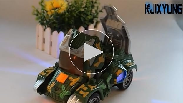 変形恐竜の車 瞬時変身 電動RCカー おもちゃの車を歌う リモコンカー Amazon.co.jp: 変形恐竜の車 車 おもちゃ 電動RCカー おもちゃの
