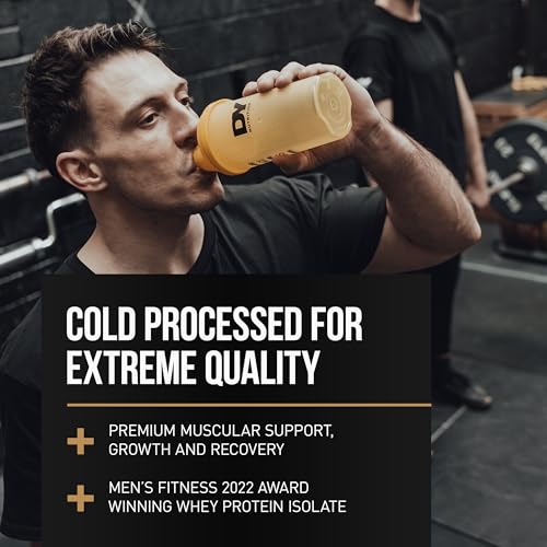 Dy Nutrition - Shadowhey Isolate Protein Powder 2Kg | 25G Protein Per Serving | 66 Servings | 7.3G Of Bcaas | Cold Processing Filtered | Premium Absorption Lactose Free (Strawberry - 4