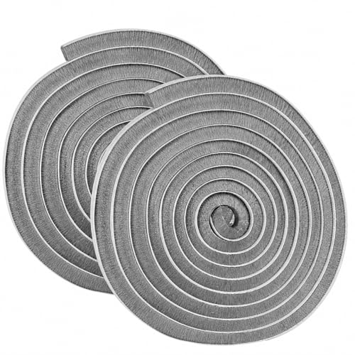 Image of Pile Weather Stripping Brush Seal Strip for Door Window Gap 0.4 x 0.4in x 66FT Self Adhesive Draft Stopper Soundproof Insulation Weather Seal Strip for Interior Sliding Glass Door Garage Door
