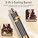 40MM 1.6in Long Hair Curling Barrels Attachment for Dyson Airwrap HS01 HS05, Adjustable Bidirectional Curling, Multi-Styler Self-Curling Accessories