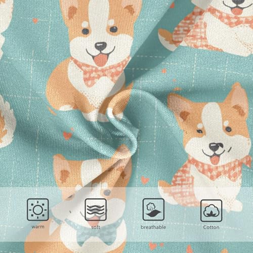 Wusikd French Bulldog Girls' Underwear Cotton Girls Briefs Soft Toddler Underwear 2T3