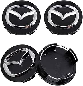 4 Autocollants Cache-moyeux Centre Pour Dacia Duster, Logan, Sandero, Etc. - Diamètre 56 Mm, Résine Ambrée, Avec Logo