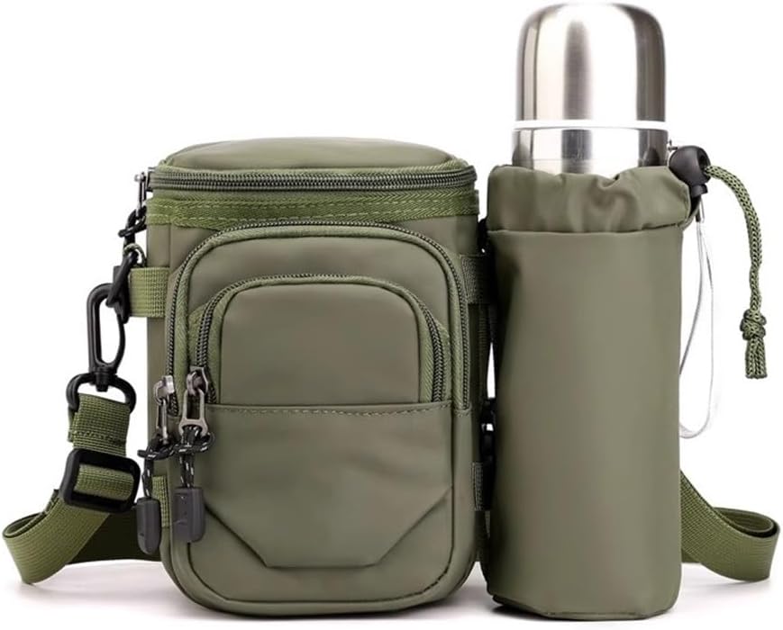 Waist Pack Outdoor Sports Waist Pack Mobile Phone Waist Pack for Hiking Walking(Green)