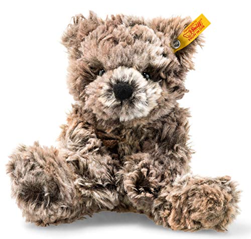 Steiff Soft Cuddly Friends, Mottled Brown Terry Teddy Bear, 8" #TOP13