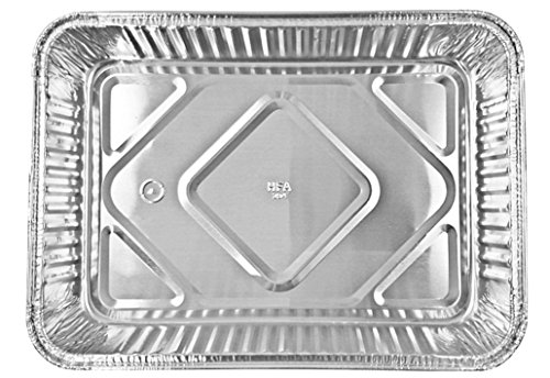 Handi-Foil 13" X 9" Oblong Aluminum Foil Disposable Cake Pan - Ref # 394 (Pack Of 25) #TOP4