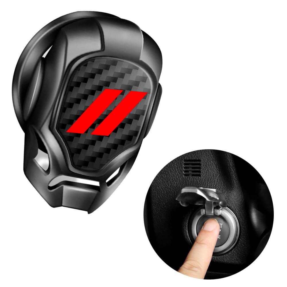 for Dodge Car Engine Start Button Cover General Motors Ignition Switch Decorative Cover, auto Interior Ignition Accessories