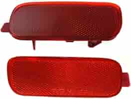 Right Rear Bumper Reflector For 2002-2004 Honda CR-V - Red Lens, Part #33505-S9A-003