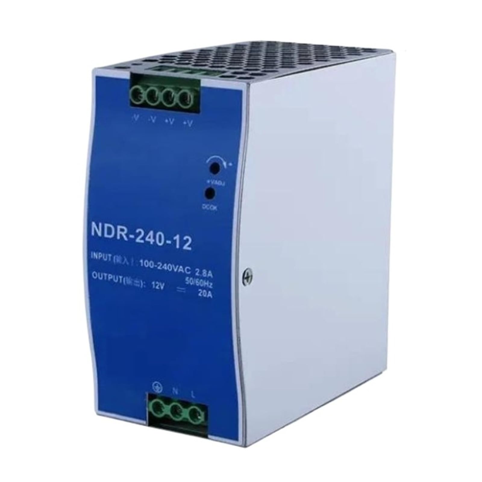 Alimentation Rail DIN NDR-240-12 pour l'automatisation d'usine
