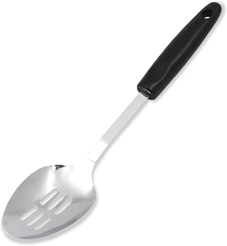 Chef Craft Select - Cuchara ranurada, 12.75 pulgadas, acero inoxidable