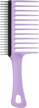Tangle Teezer Wide Tooth Comb Kıvırcık Saçlar için Lila Saç Fırçası-Tarak