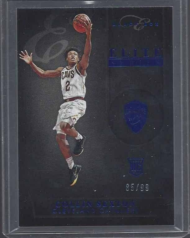 Collin Sexton 2018-19 Panini Chronicles Box Elite Series Blue Rc #d 85/99 - Basketball Cards