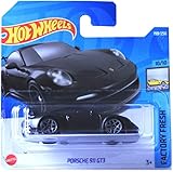 Maßstab: 1:64 Hot Wheels Porsche 911 GT3 Spielzeugauto Schwarz 199/250 2022 HCX85