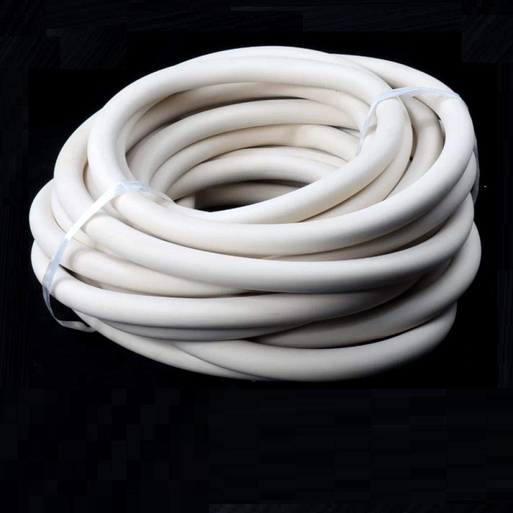 Tubo de goma, tubo de vacío de succión de esmalte, tubo de goma blanco para experimentos, 2/3/4/5/6/8 / 1619mm-50 * 80 mm * 2 m