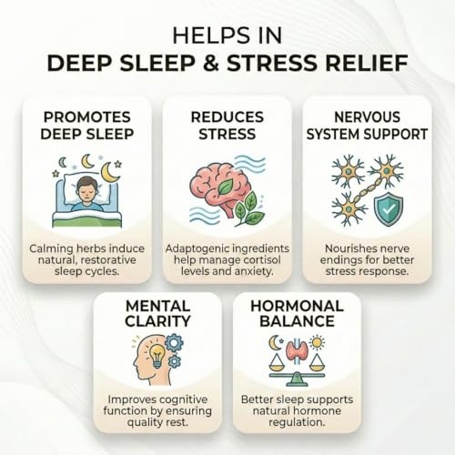 Image of Ved Sanjeevani, Sleep-Inducing Stress Relief Nabhi Oil | For Relaxation & Sleep Quality | With Herbal Aromatherapy (Pack of 2)