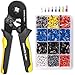 Crimpzangen Aderendhülsen Set von SCHMITZ.Tools® [1800 Teile] - Premium Aderendhülsen Zange [0,25– 10mm2] - Krimpzange - Crimpzange Set - Presszange - Elektrowerkzeug - Aderendhülsenzange