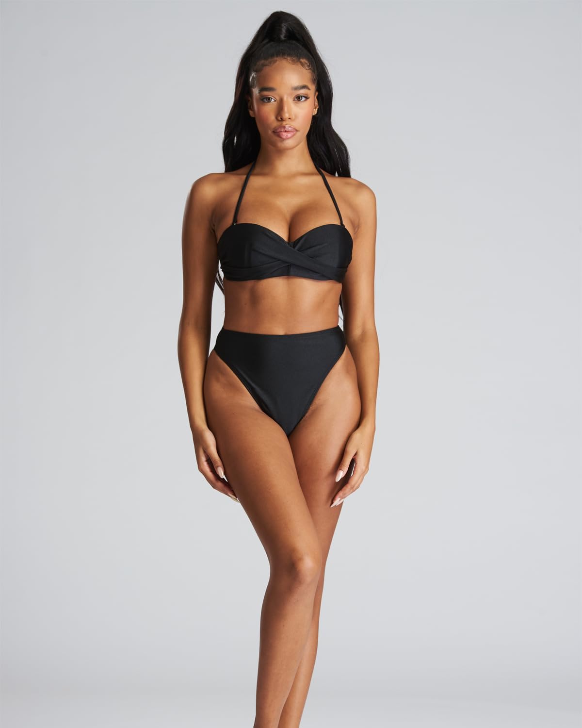 上下セット Classic Underwire Bandeau Non-padded bandeau bra with underwire New Justin - Yamamay