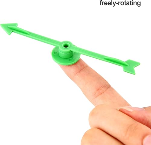 Miniatura 3 de Tatuo 4 pulgadas 40 piezas juego spinner plástico flecha spinners tablero magnético flecha juguetes para fiesta escuela hogar usingboard spinner 4