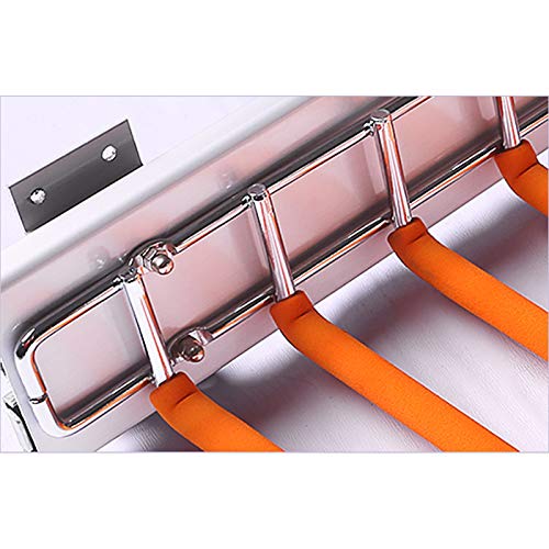 Porte-pantalons coulissant à tiroir avec 9 bras pour dressing - 4