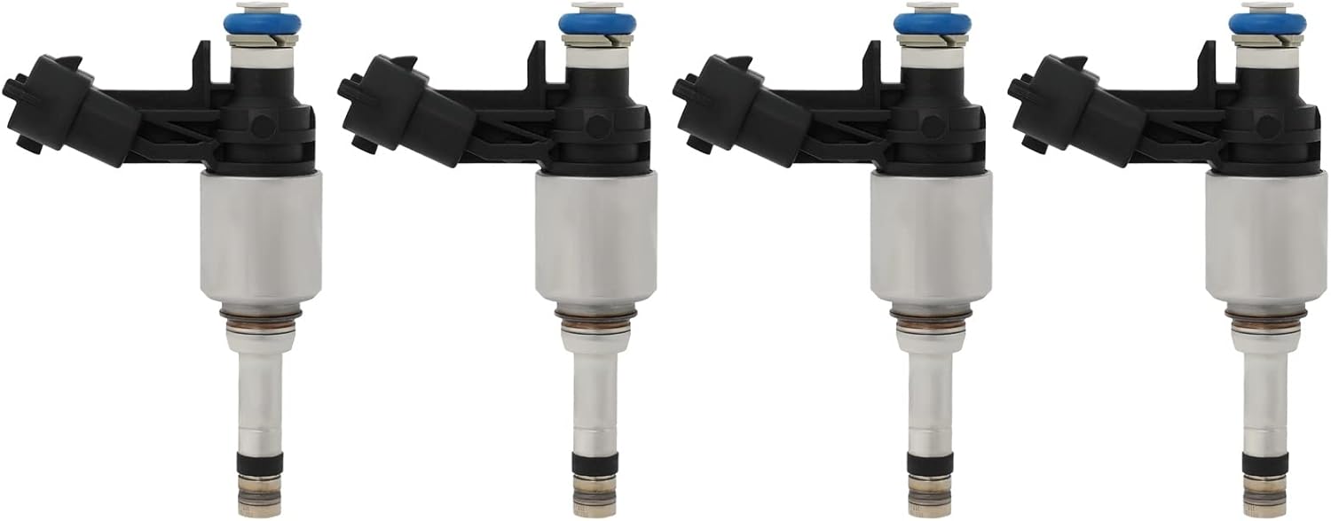 ASAPE 4PCS Fuel Injectors Fit for Hyundai for Veloster 2013-2015, for Kia for Forte5 2014-2016, ReplaceFJ1183, 6 Holes
