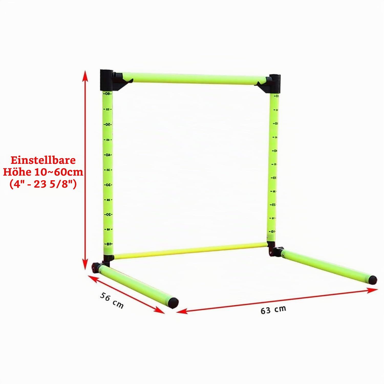 Hürden-Trainingsgeräte, Hürden, Agility-Hürden, Höhenverstellbar, for Fußball/Hürdenstand/Sensibilitätsspringen/Bahn/Hebespringen/Training Der Unteren Gliedmaßen
