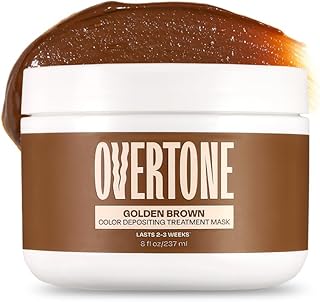 OVertone Haircare Color Depositing Conditioner - 8 oz Semi Permanent Hair Color with Shea Butter & Coconut Oil - Temporary Hair Color Dye - Vegan