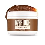 Overtone Semi Permanent Hair Color Conditioner, Golden Brown, 8 oz, Nourishing, Damage-Free, Color Depositing Mask for All Hair Types with Shea Butter & Coconut Oil, Vegan & Cruelty-Free