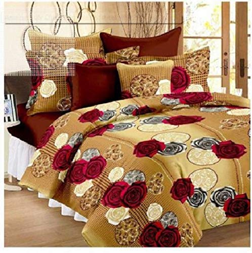 See full amazon price history chart for SHIVI CREATION Prime Collection 144 TC 3D Printed Poly Cotton Double Bedsheet with 2 Pillow Covers (Multicolour, 90 x 90 Inch) - Brown with Red & White Roses SHIVI CREATION Prime Collection 144 TC 3D Printed Poly Cotton Double Bedsheet with 2 Pillow Covers (Multicolour, 90 x 90 Inch) - Brown with Red & White Roses (B08DG2YJ1D) Amazon Price History, Amazon Price Tracker