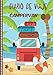 Diario de Viaje Campervan: Cuaderno Diario,Notebook 108 páginas ILUSTRADAS Libro de Actividades de Vacaciones a Rellenar, Libro de Seguimiento de Viajes, Regalo Para Ofrecer. Made in Spain.