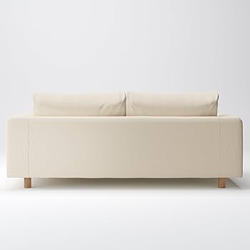 Amazon｜無印良品 ソファ本体 白 2.5シーター 幅193×奥行90.5×高さ75cm