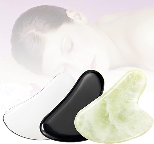 Miniatura 2 de Forma de corazón Gua Sha Facial Cuerpo Masaje Relajación Junta Cuidado de la piel Herramienta de raspado