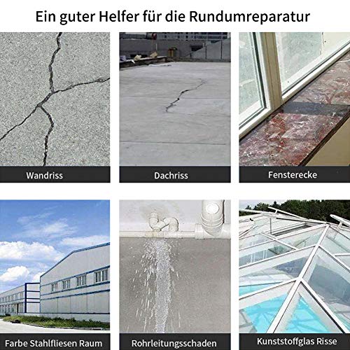 Wasserdichtes Klebeband, JTENG Butyl Dichtungsband Selbstklebend Dickes Reperaturband zum Abdichten ,Wird für Dachlecks… – Bild 8