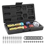 R134A R1234YF AC Valve Core Removal Tool Kit-Universal Remover/Installer for Automotive A/C Systems, Includes...
