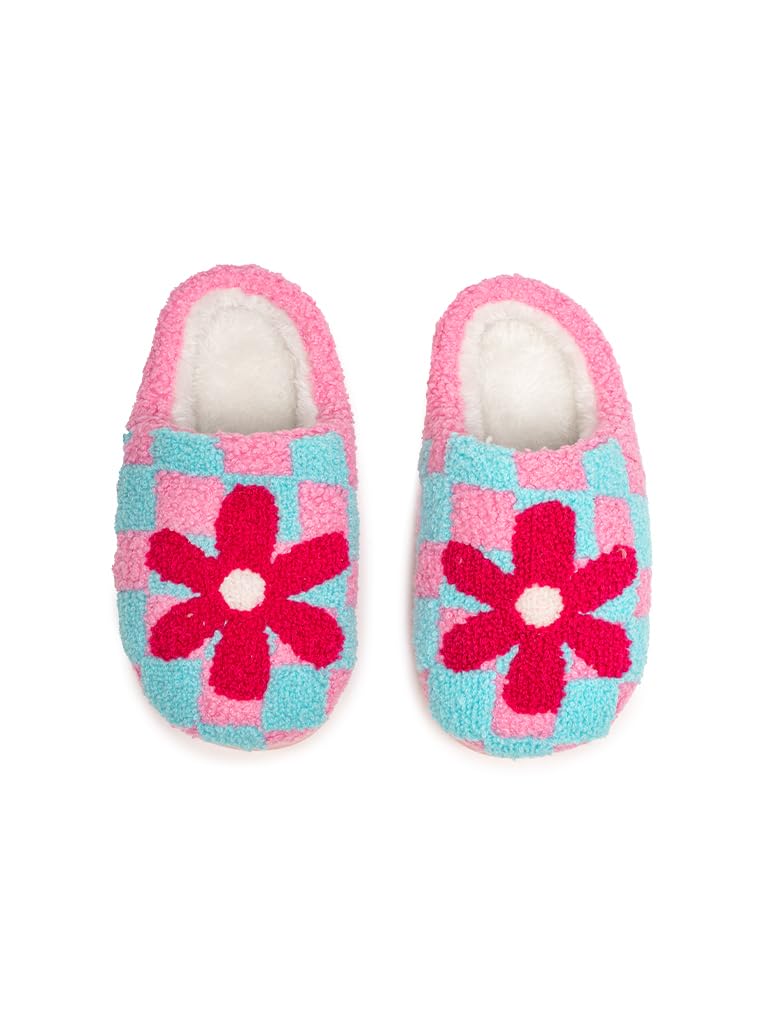 Living Royal Kids Cozy Plush Non-Slip Slippers - Funny Designs, Comfy, 100% Polyester