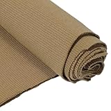 PH PandaHall Tela acanalada de punto elástico para la cintura, 120 x 50 cm, puños, telas acanaladas elásticas para material de costura, ropa, cuello, sudaderas con capucha, chaqueta, color caqui