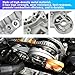 Bledtax Camshaft Bridge Bracket Bushes Compatible with Golf Jetta Passat A3 A4 A5 1.8/2.0T with Engine Camshaft Control Valve Solenoid Valve Adjuster Magnet 06H103144J 06H109257C 06L109259A