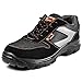 Produktbild BLACK HAMMER Sicherheitsschuhe Herren Verbundstoff Kappe Und Kevlar Zwischensohle Atmungsaktiv Leicht Arbeitsschuhe Metallfrei Knöchelhoch Reflektierende Wanderschuhe S1P SRC 1997 (39 EU,Schwarz)
