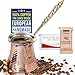 Turkish Coffee Pot, Greek Arabic Coffee Maker, Hammered Copper Coffee Cezve, Copper Pot, Stove Top Coffee Maker, Large 14.4 fl oz Capacity