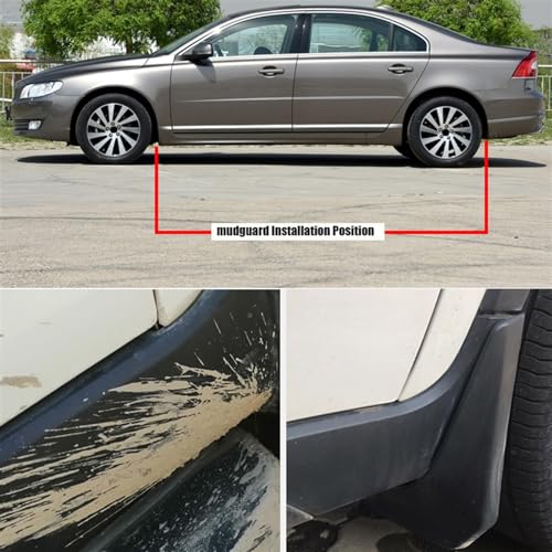 Guardabarros para Volvo S80 2009-2016: accesorios de protección exterior 7