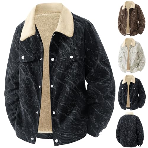 Chaqueta de pana Cambkatl para hombre marrón 3X-Large miniatura 2