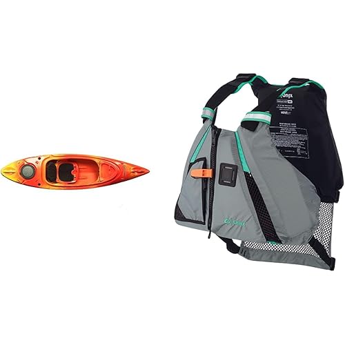 Perception Flash 9.5 | Sit Inside Kayak | Rod Holders and Rear Storage | 9' 6"