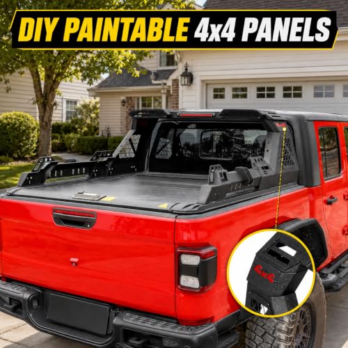 Image of MONOKING Adjustable Truck Bed Sport Roll Bar with 3rd Brake Light