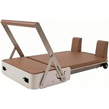 Foldable Bed Pilates Core Bed Exercise Bench Stretching With Space Saving Fold Down Design For Compact Storage Suitable for Home Workouts Apartments Small