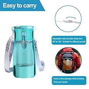   Portable-Dog-Water-Bottle-SHAFGO-2-in-1-Puppy-Travel-Water-Dispenser-No-Spill-for-Walking-Dishwasher-Safe