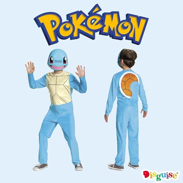 Foto 4 de 4 de Pokémon, Disfraz Squirtle de Disguise para Niños